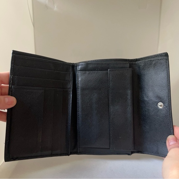Prada Saffiano Leather Trifold Wallet - Picture 3 of 11